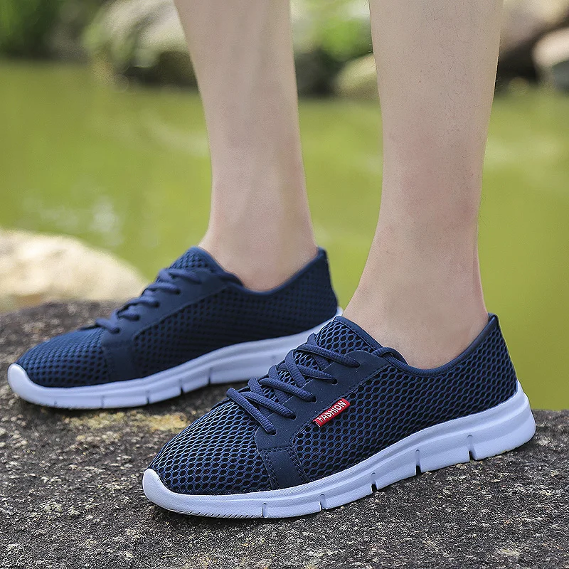 REETENE Breathable Running Shoes For Men Comfort Sport Net Shoes Male Lightweight Sneakers Men Outdoor Non-Slip Men'S Mesh Shoes
REETENE Breathable Running Shoes For Men Comfort Sport Net Shoes Male Lightweight Sneakers Men Outdoor Non-Slip Men'S Mesh Shoes