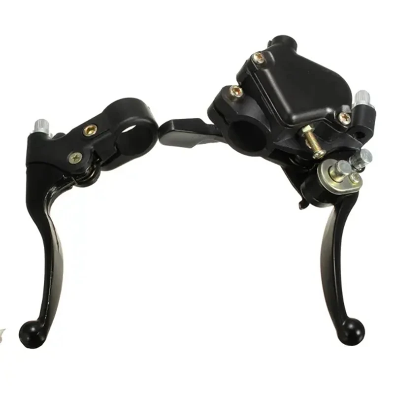 

Thumb Throttle Twin Brake Lever Clutch Lever 22mm 7/8Inch for Mini Moto Quad Pit Bike ATV