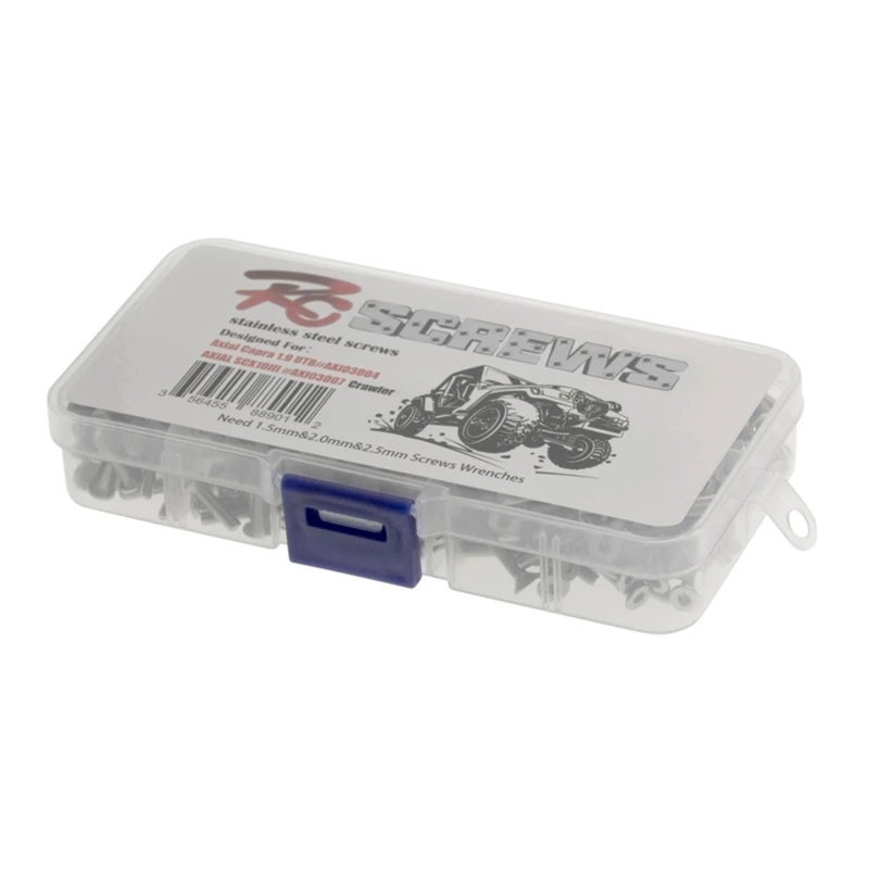 Stainless Steel Screws Kit for Axial Capra 1.9 UTB#AXI03004 RC Rock Crawler Car 97BC
Stainless Steel Screws Kit for Axial Capra 1.9 UTB#AXI03004 RC Rock Crawler Car 97BC