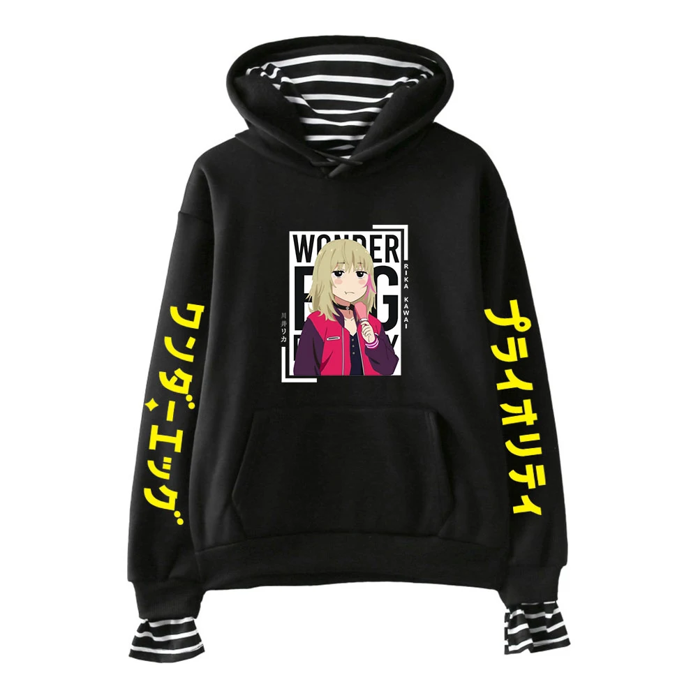 Japanese Anime Wonder Egg Priority Hoodies Girl Boy Sweatshirt Harajuku Printed Fake Two Pieces Women/men Clothes Pullovers
Japanese Anime Wonder Egg Priority Hoodies Girl Boy Sweatshirt Harajuku Printed Fake Two Pieces Women/men Clothes Pullovers