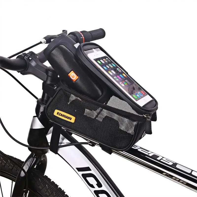 1.5L Bike Front Beam Bag Large Capacity Cycling Mobile Phone Navigation Touch Screen Saddle Bag Bicycle Top Tube Bags
1.5L Bike Front Beam Bag Large Capacity Cycling Mobile Phone Navigation Touch Screen Saddle Bag Bicycle Top Tube Bags