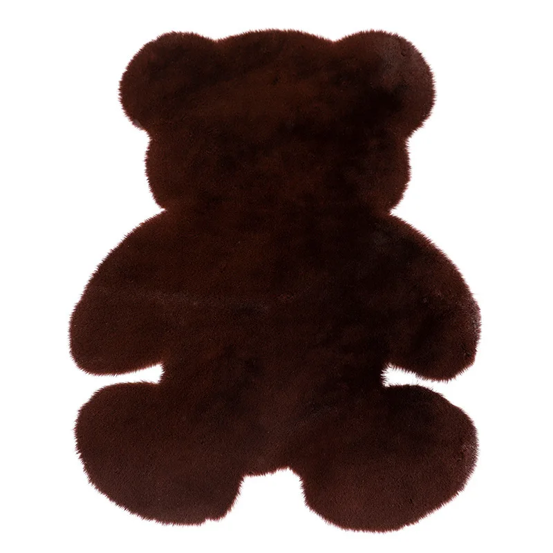 Bear shaped carpet living room sofa bedroom bay window solid color imitation rabbit hair children's room decorative carpet
Bear shaped carpet living room sofa bedroom bay window solid color imitation rabbit hair children's room decorative carpet