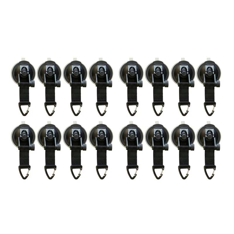 16Pcs Suction Cup Anchor Securing Hook Tie Down,Camping Tarp As Car Side Awning
16Pcs Suction Cup Anchor Securing Hook Tie Down,Camping Tarp As Car Side Awning