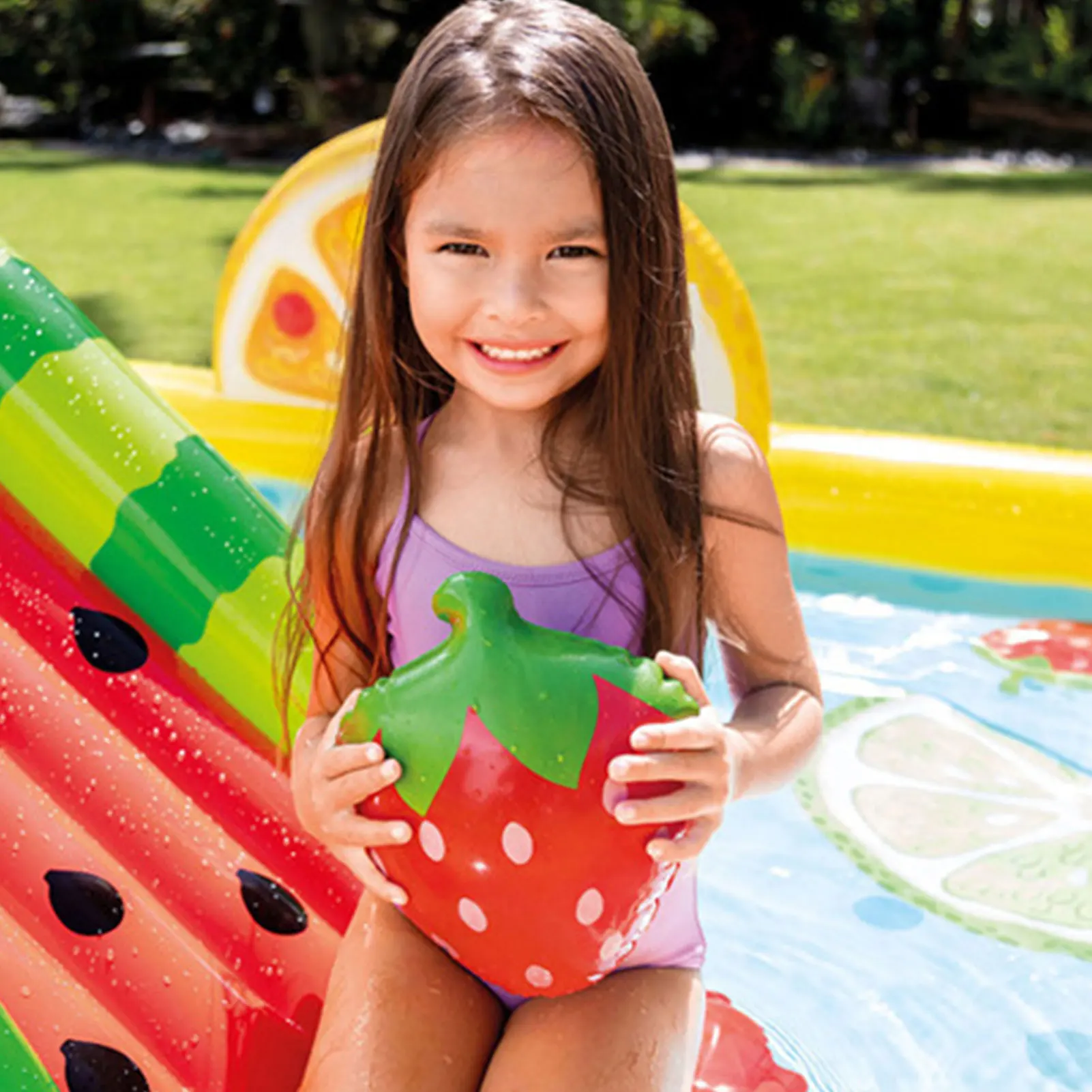 Inflatable Pool Water Slide Fun Lawn Water Slides Pools Inflatable Swimming Pool Unique Children Paddling Pool 244X191X91cm
Inflatable Pool Water Slide Fun Lawn Water Slides Pools Inflatable Swimming Pool Unique Children Paddling Pool 244X191X91cm