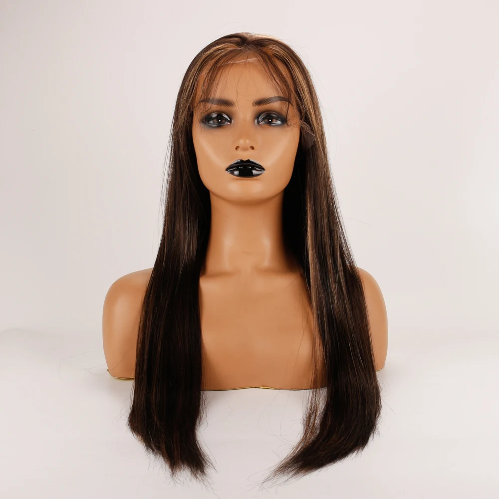 DLME Honey Blonde Brown Highlight Wig 13x4 Lace Frontal Wig With BabyHairHeat Resistant Straight Hair Transaprent Lace Front Wig 
DLME Honey Blonde Brown Highlight Wig 13x4 Lace Frontal Wig With BabyHairHeat Resistant Straight Hair Transaprent Lace Front Wig