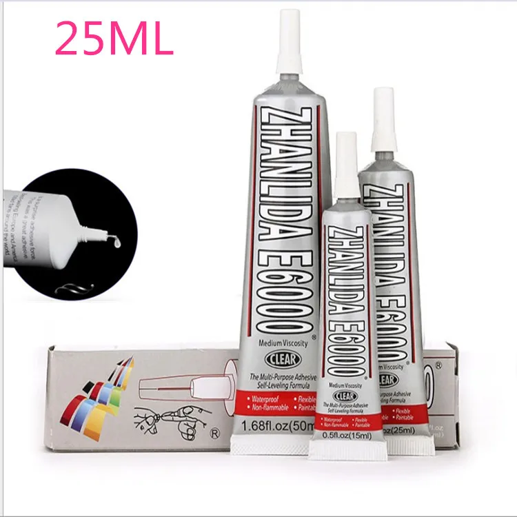 25ml industrial liquid E6000 super adhesive hand-painted artificial diamond handle wire mesh crystal like glass diamond
25ml industrial liquid E6000 super adhesive hand-painted artificial diamond handle wire mesh crystal like glass diamond
