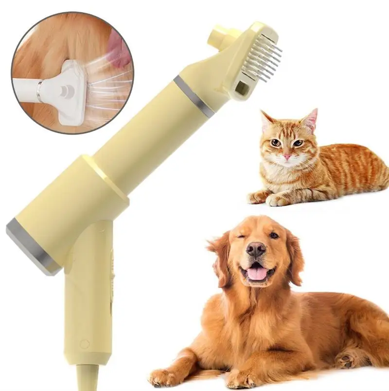Portable Dog Dryer 2-In-1Hair Dryer For Dogs Cat Blower Comb 3 Heat Settings USB Pet Grooming Hair Removal Tool Pet Brush Dryers
Portable Dog Dryer 2-In-1Hair Dryer For Dogs Cat Blower Comb 3 Heat Settings USB Pet Grooming Hair Removal Tool Pet Brush Dryers