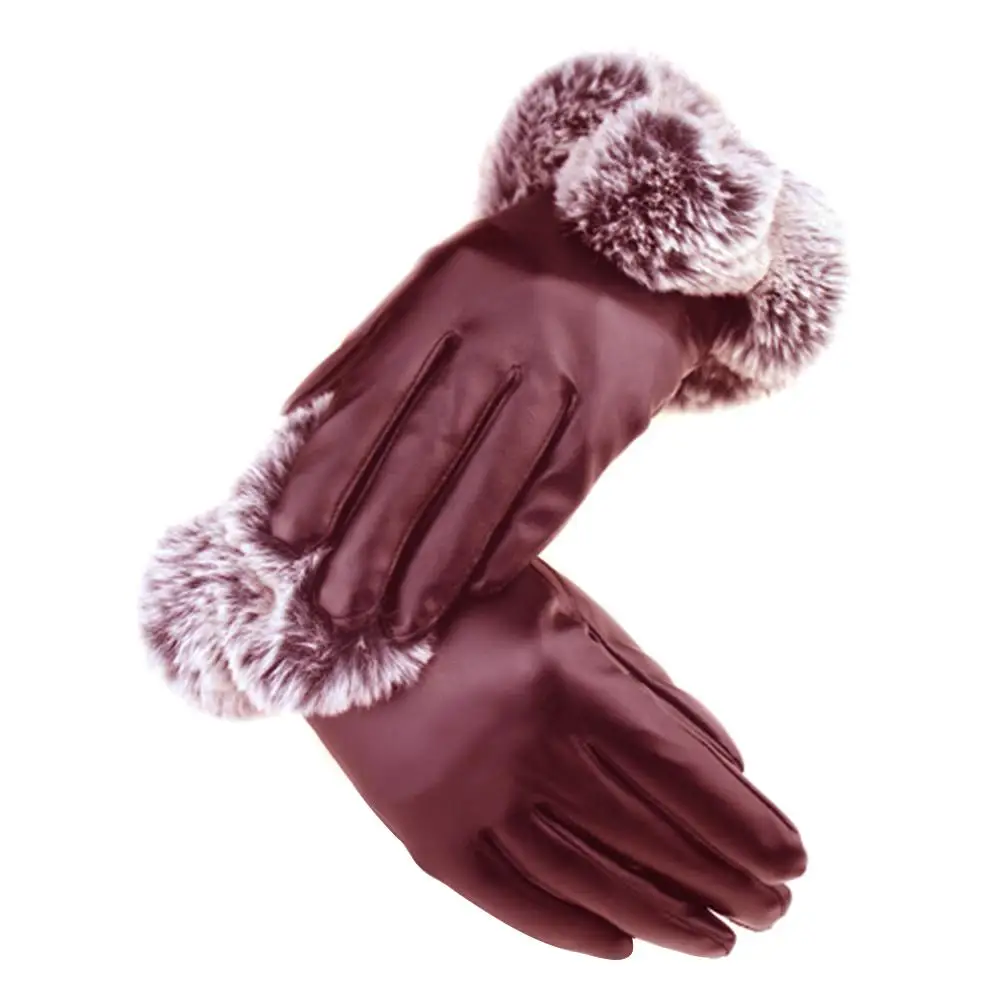 Durable Leather Cycling Women Fleece Cycling PU Gloves Screen Touch Thickened Driving Gloves Wear-resistant Gloves
Durable Leather Cycling Women Fleece Cycling PU Gloves Screen Touch Thickened Driving Gloves Wear-resistant Gloves