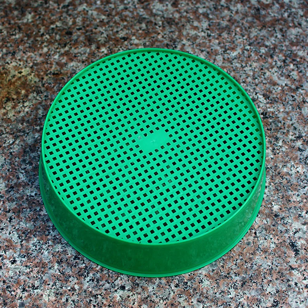 Soil Sieve Gardening Supplies Plastic Net Sifter Household Planting Soil Stone Filter Hight Quality Soil Sieve Accessory
Soil Sieve Gardening Supplies Plastic Net Sifter Household Planting Soil Stone Filter Hight Quality Soil Sieve Accessory