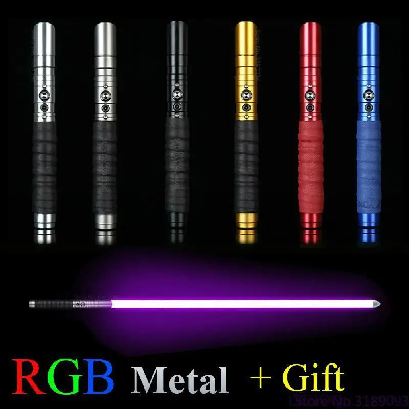 RGB световой меч, игрушки, 11 меняющихся цветов, световой меч, сила FX, световой дуэль, металлическая ручка, светящийся меч, оружие для мальчиков,...
RGB световой меч, игрушки, 11 меняющихся цветов, световой меч, сила FX, световой дуэль, металлическая ручка, светящийся меч, оружие для мальчиков,...