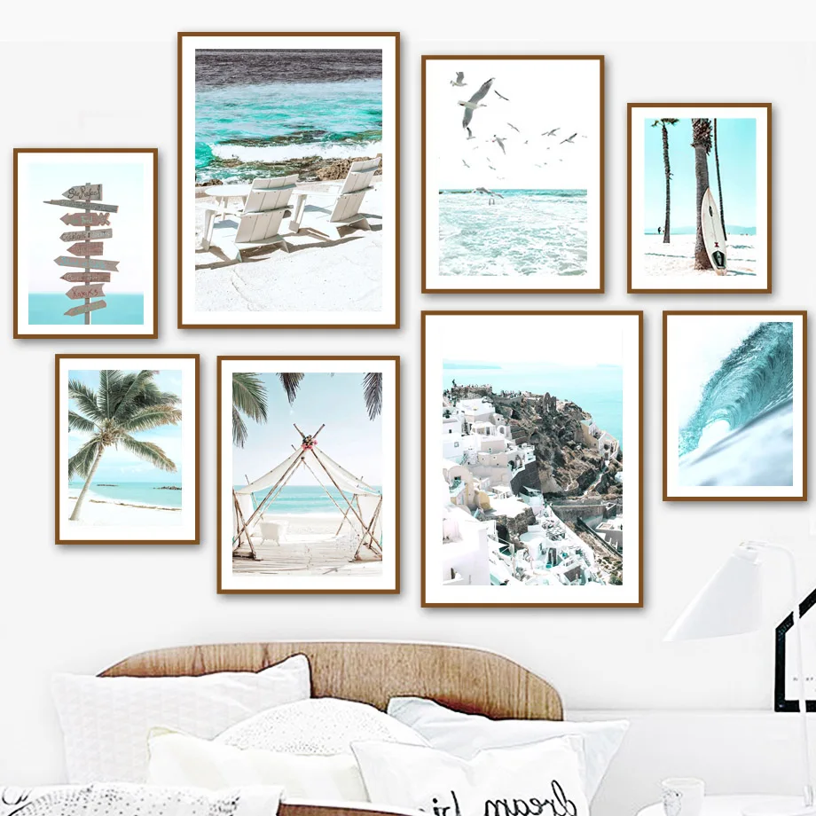 Palm Tree Beach Sea Wave Seagull Signpost Wall Art Canvas Painting Nordic Posters And Prints Wall Pictures For Living Room Decor
Palm Tree Beach Sea Wave Seagull Signpost Wall Art Canvas Painting Nordic Posters And Prints Wall Pictures For Living Room Decor