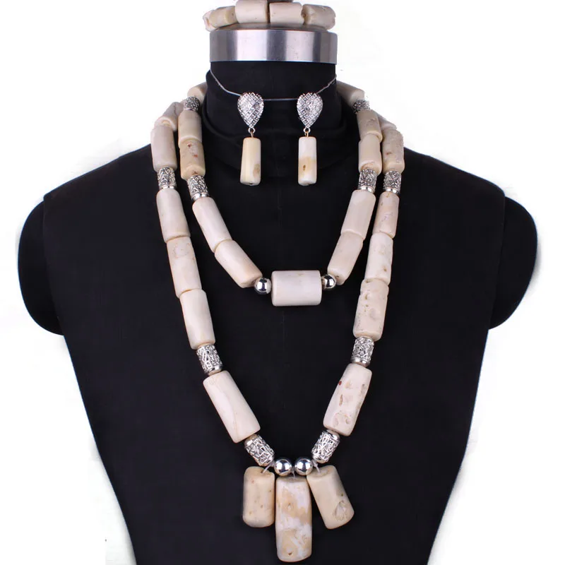 4ujewelry Dubai Jewelry Sets 13-20mm 34 Inches Genuine White Coral Beads Jewelry Set For Nigerian Women With Silver Divider
4ujewelry Dubai Jewelry Sets 13-20mm 34 Inches Genuine White Coral Beads Jewelry Set For Nigerian Women With Silver Divider