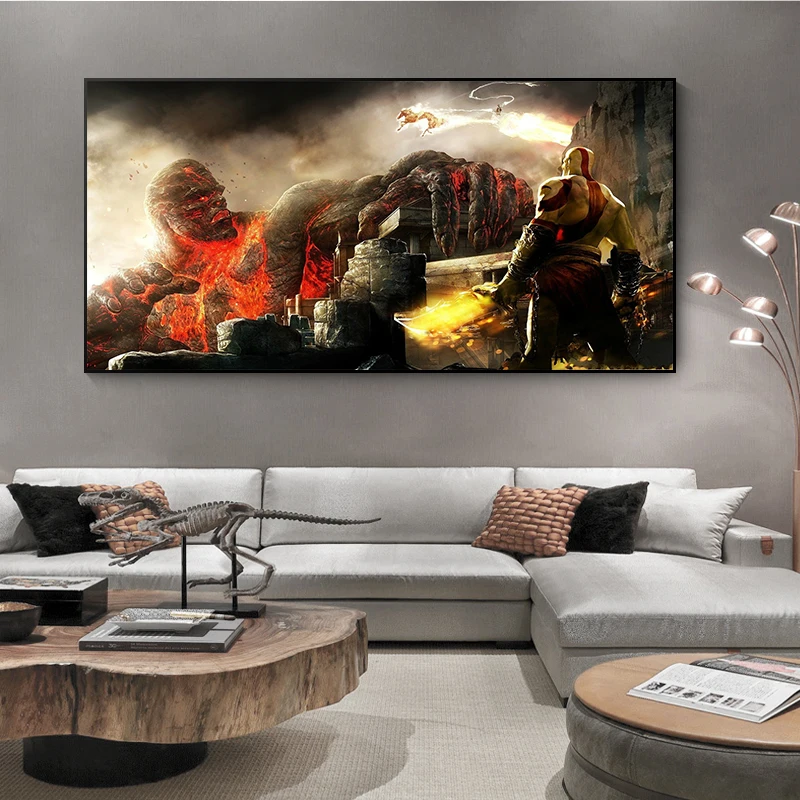 God Of War Video Game Figure Posters And Prints Canvas Printed Painting Art Wall Pictures Home Decor For Living Room Decoration
God Of War Video Game Figure Posters And Prints Canvas Printed Painting Art Wall Pictures Home Decor For Living Room Decoration