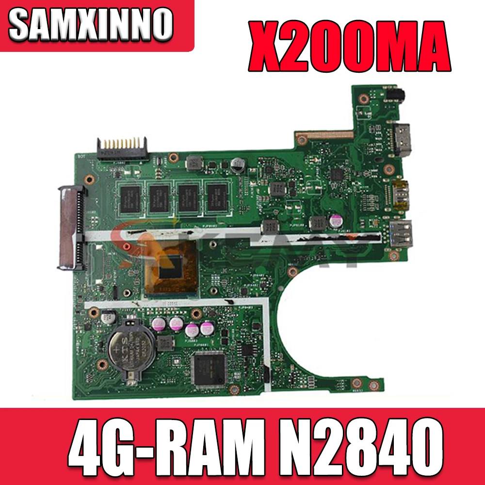 Оригинальная планшетофон X200MA, F200MA, X200M с 4G-RAM, N2840/Системная плата ноутбука, протестированная полная 100%
Оригинальная планшетофон X200MA, F200MA, X200M с 4G-RAM, N2840/Системная плата ноутбука, протестированная полная 100%