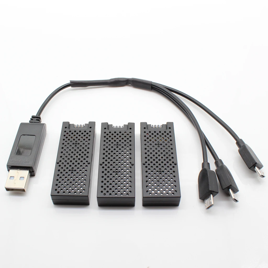 Литиевые аккумуляторы 3,7 в 400 мАч с USB-кабелем для зарядного устройства для WLTOYS XK K127
Литиевые аккумуляторы 3,7 в 400 мАч с USB-кабелем для зарядного устройства для WLTOYS XK K127