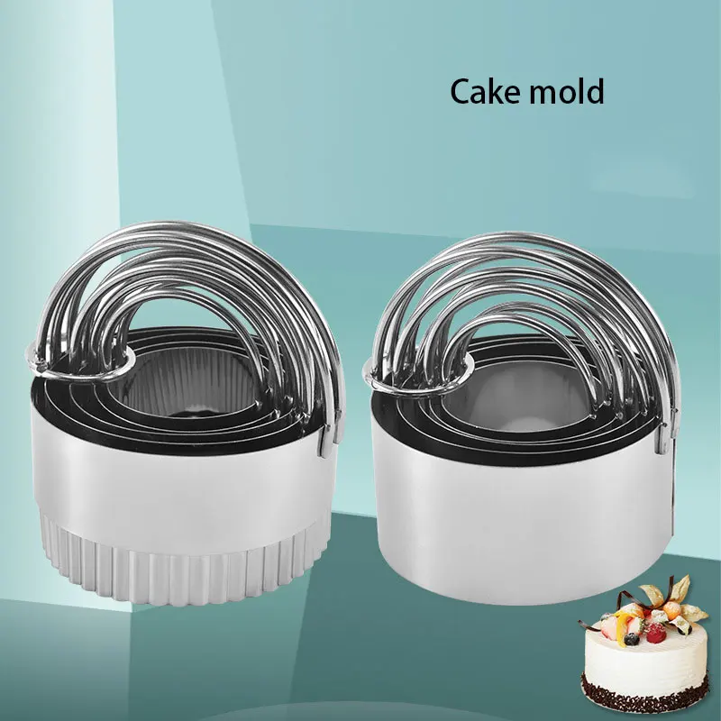 Biscuit Cutter 5 Pieces Stainless Steel Round Shape Pastries Doughnuts Mould Cookies Cutter Molds Baking Dough Tools Set
Biscuit Cutter 5 Pieces Stainless Steel Round Shape Pastries Doughnuts Mould Cookies Cutter Molds Baking Dough Tools Set