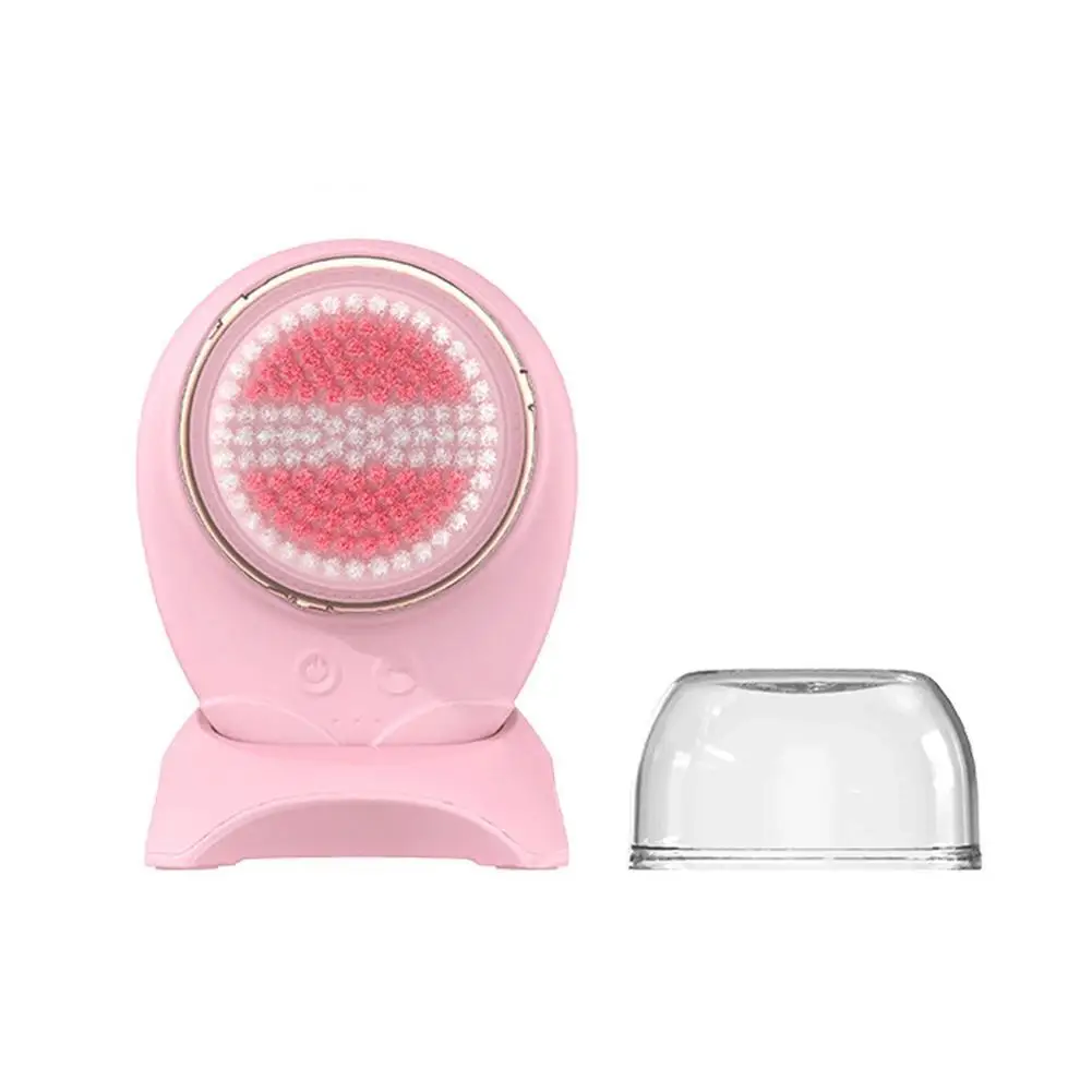 Massager Ultrasonic Skin Scrubber Blackhead Remover Electric Pore Cleaner Massage Silicone Cleansing Brush
Massager Ultrasonic Skin Scrubber Blackhead Remover Electric Pore Cleaner Massage Silicone Cleansing Brush
