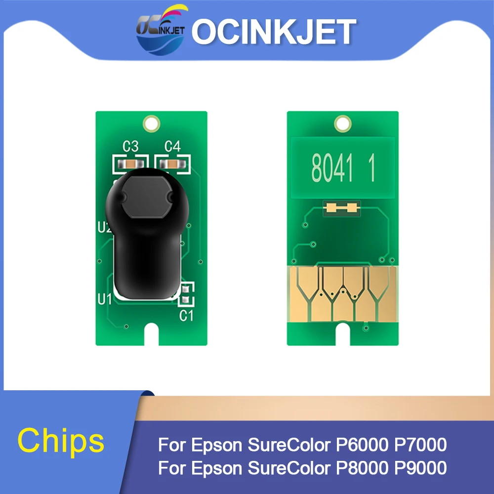T8041-T8049 чип картриджа с чернилами, одноразовые чипы для Epson SureColor P6000 P7000 P8000 P9000
T8041-T8049 чип картриджа с чернилами, одноразовые чипы для Epson SureColor P6000 P7000 P8000 P9000