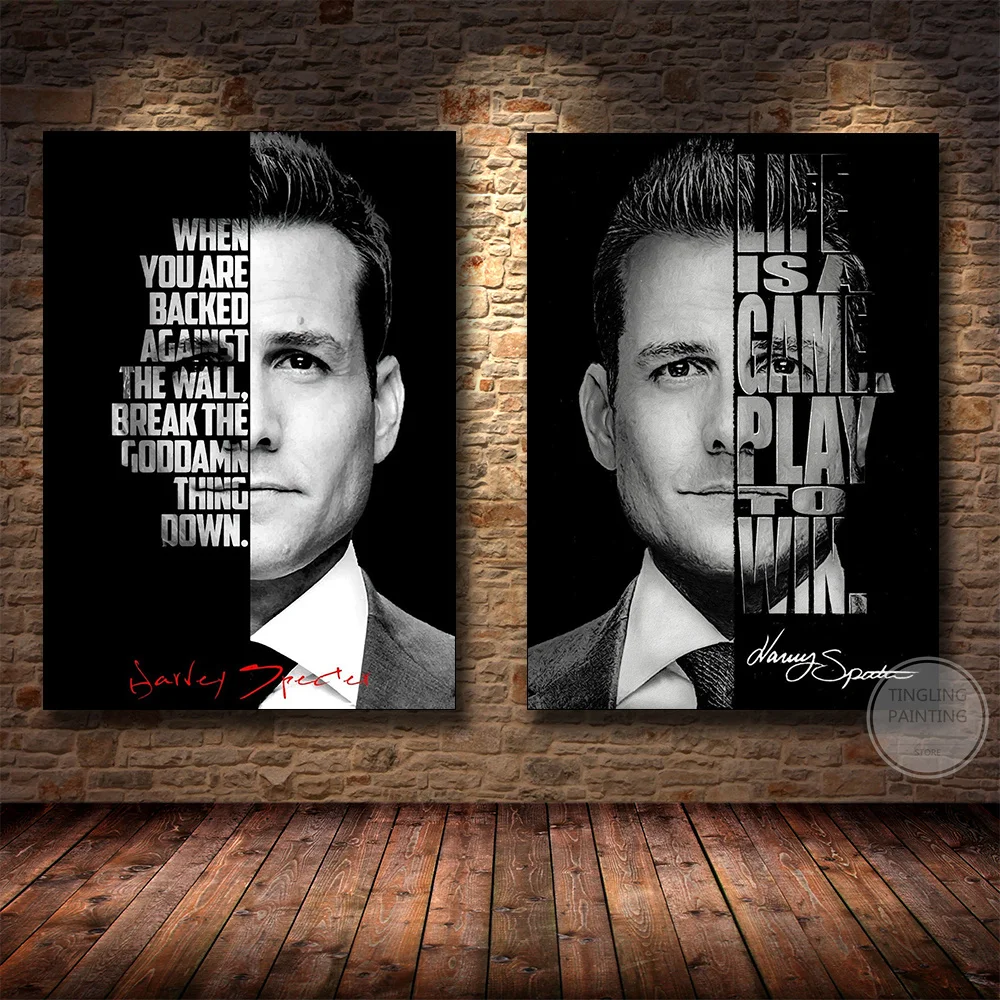 Harvey Specter Inspirational Quote Poster Canvas Painting Wall Art Prints Picture Living Home Room Decor No Frame
Harvey Specter Inspirational Quote Poster Canvas Painting Wall Art Prints Picture Living Home Room Decor No Frame