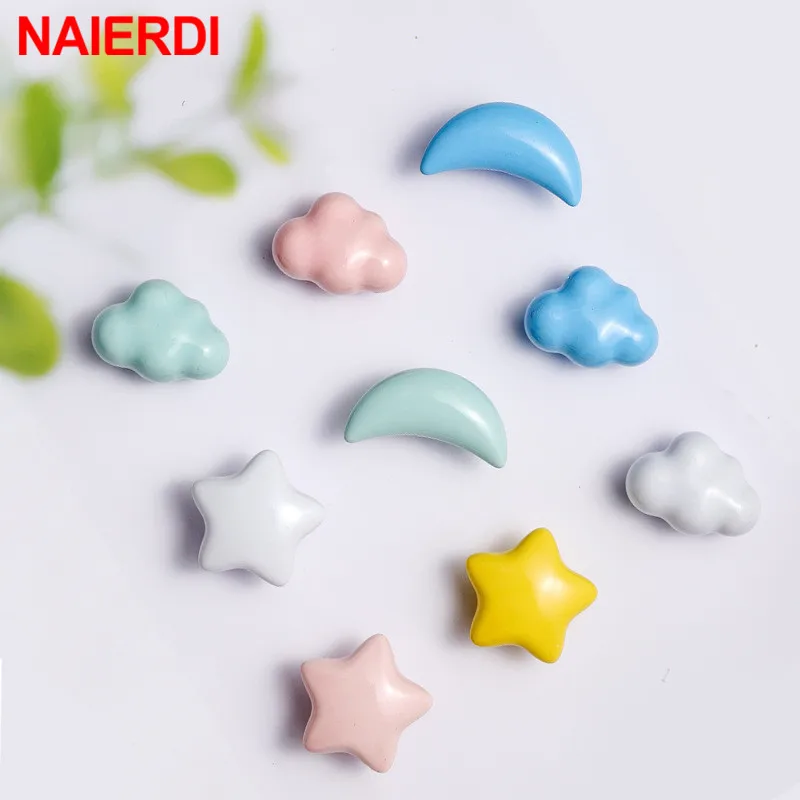 NAIERDI Ceramic Moon Star Cabinet Knobs Cartoon Children Room Furniture Knobs Kids Garden Drawer Knob Cabinet Handles Hardware
NAIERDI Ceramic Moon Star Cabinet Knobs Cartoon Children Room Furniture Knobs Kids Garden Drawer Knob Cabinet Handles Hardware