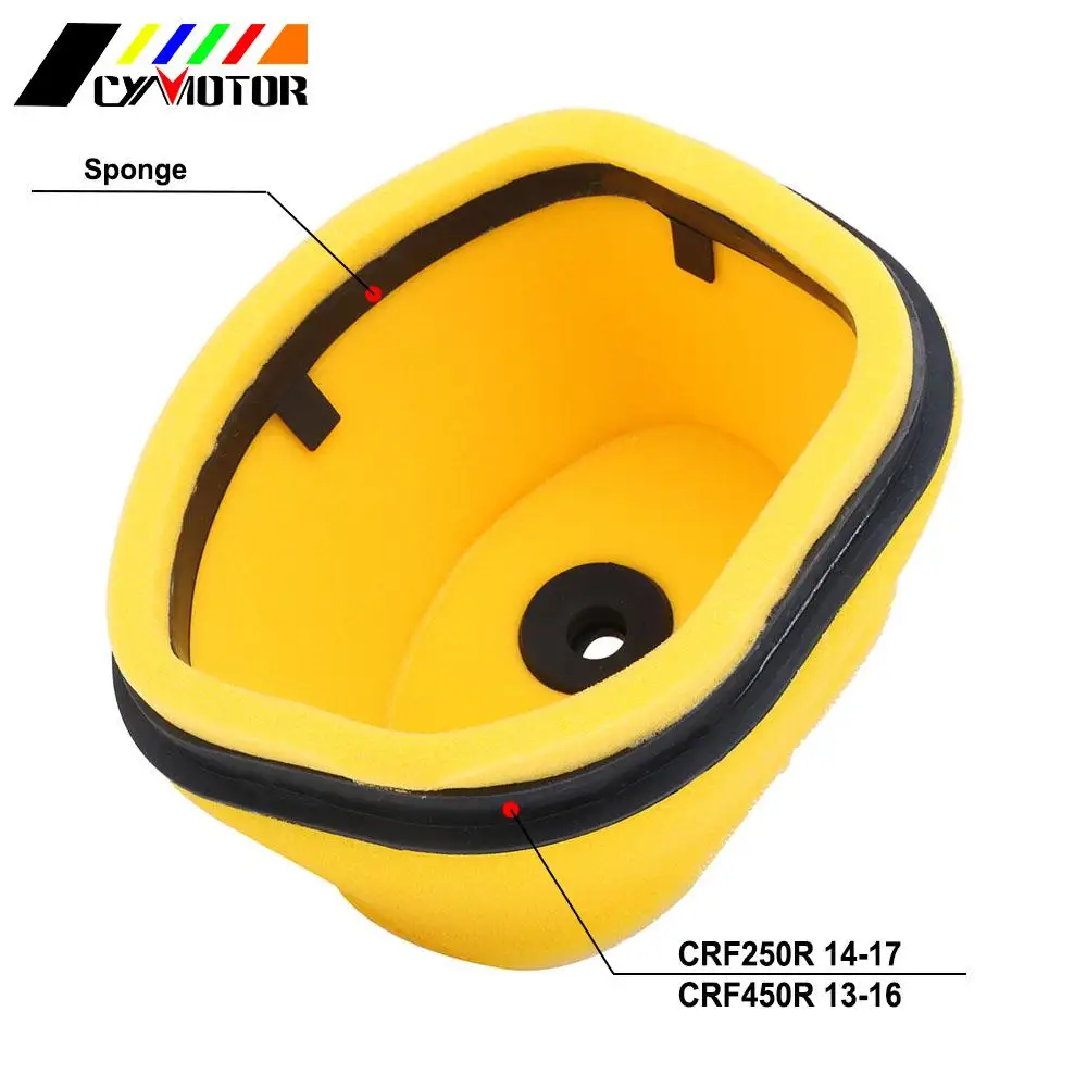 Motorcycle Yellow Double Layer Foam Air Filter For Honda CRF250R CRF450R CRF 250R 450R 250 450 R 2013 2014 2015 2016 2017
Motorcycle Yellow Double Layer Foam Air Filter For Honda CRF250R CRF450R CRF 250R 450R 250 450 R 2013 2014 2015 2016 2017