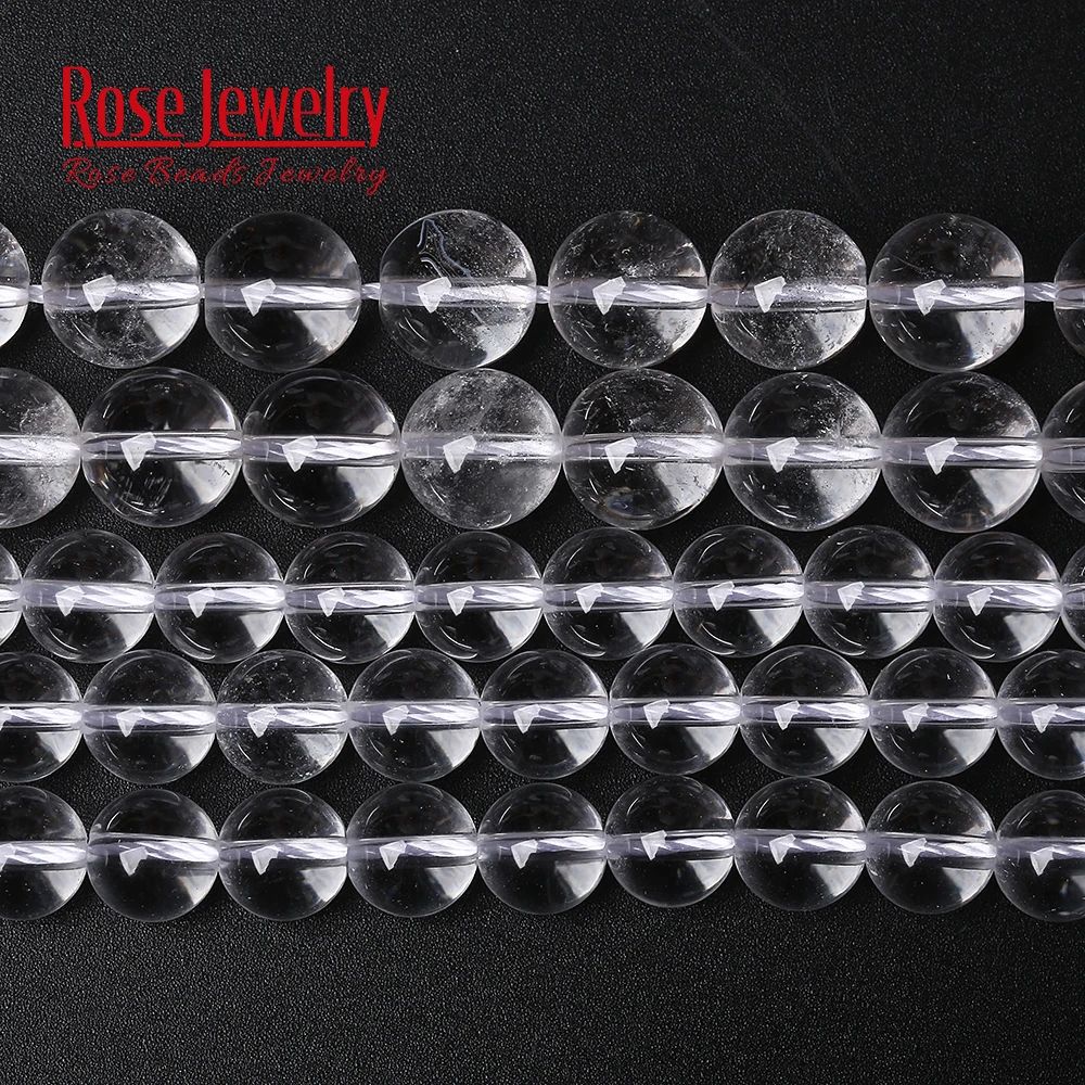 Natural Stone White Crystal Quartz Round Loose Light Clear Beads 15" 4 6 8 10 12 MM Pick Size For Jewelry Making Diy Bracelets
Natural Stone White Crystal Quartz Round Loose Light Clear Beads 15" 4 6 8 10 12 MM Pick Size For Jewelry Making Diy Bracelets