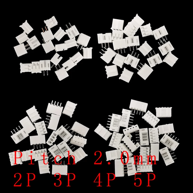 50 шт./лот JST PH 2,0 мм Шаг 2P 3P 4P5Pin штекер и гнездо, пластиковый корпус, печатная плата, терминал, Кабельный разъем 
50 шт./лот JST PH 2,0 мм Шаг 2P 3P 4P5Pin штекер и гнездо, пластиковый корпус, печатная плата, терминал, Кабельный разъем