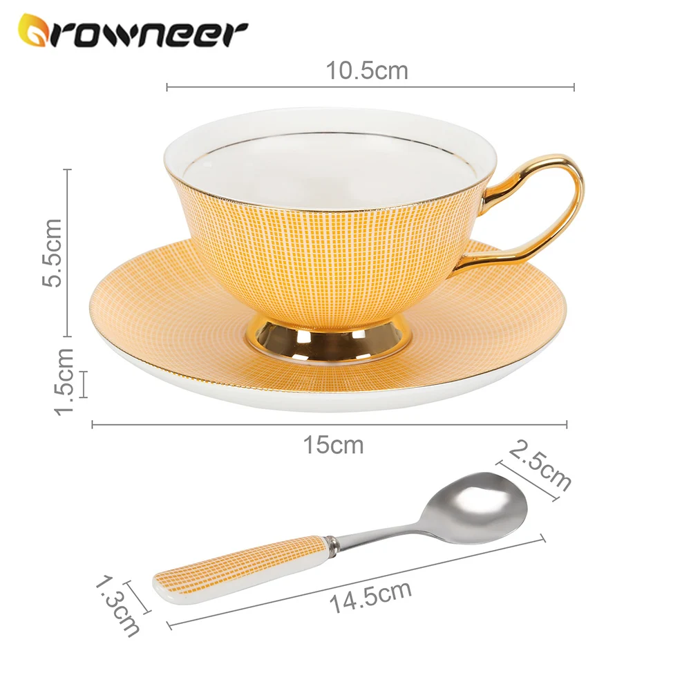 7 Style Bone China Tea Cup Spoon Saucer Set Europe Style Luxury Milk Coffee Drinkware Top Porcelain Delicate Transparent Mugs
7 Style Bone China Tea Cup Spoon Saucer Set Europe Style Luxury Milk Coffee Drinkware Top Porcelain Delicate Transparent Mugs