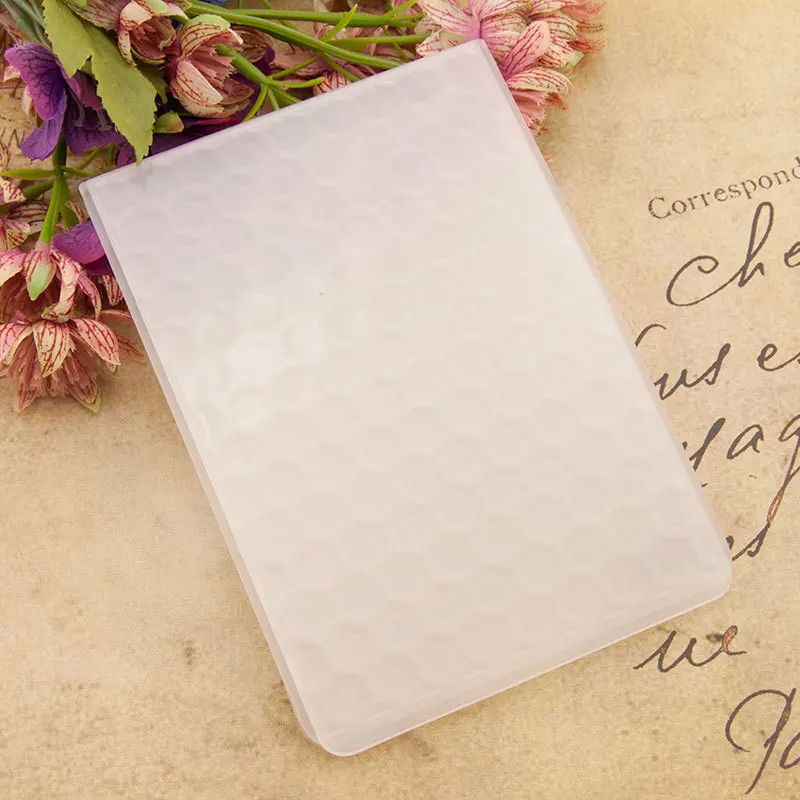 Plastic Embossing Folder Craft Template Molds Stamp Stencils Scrapbook Paper Cards Photo Album Making Tools Em154 3D Hexagonal
Plastic Embossing Folder Craft Template Molds Stamp Stencils Scrapbook Paper Cards Photo Album Making Tools Em154 3D Hexagonal
