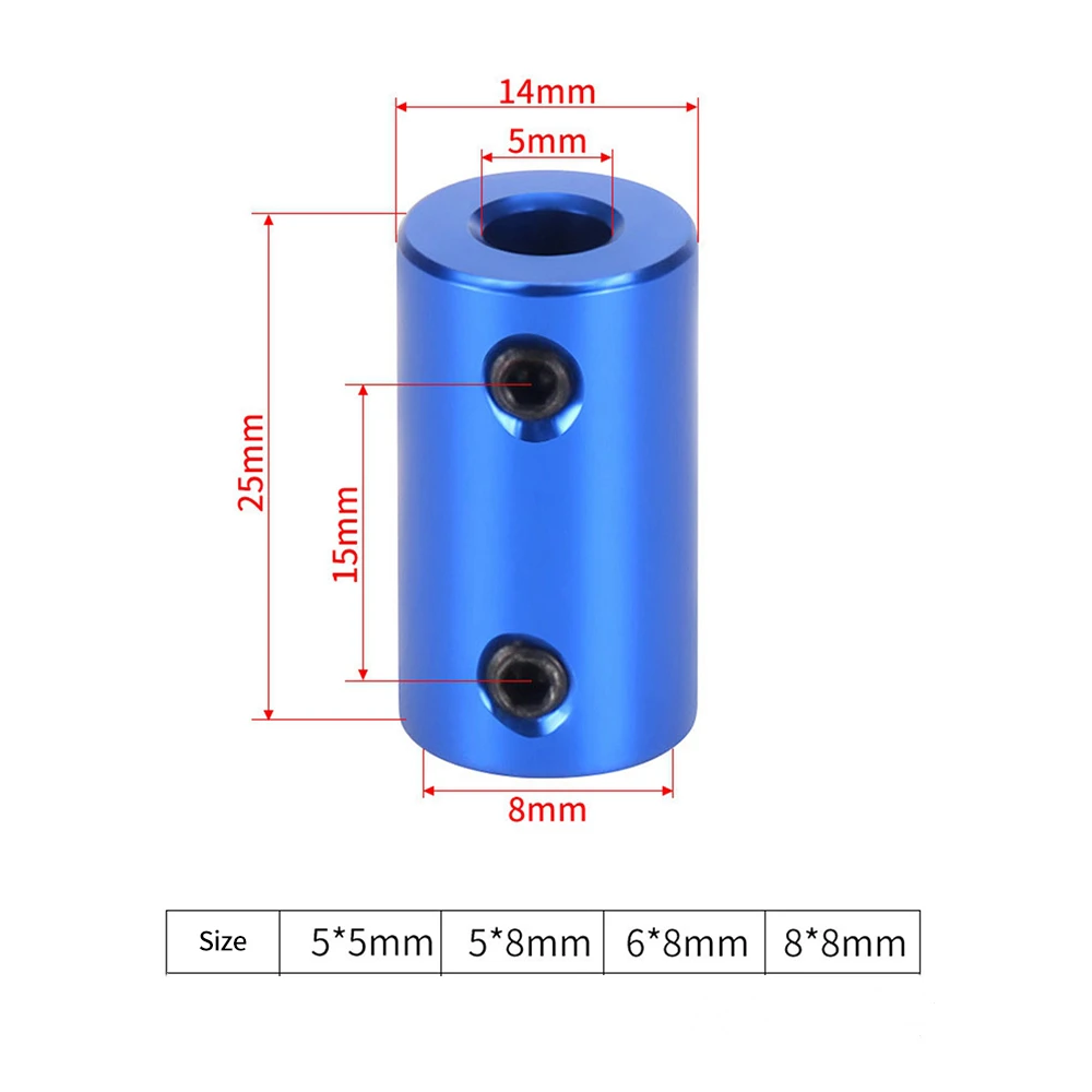 5pcs D14L25 Blue Aluminum Alloy Flexible Shaft Coupler Bore 5mm 8mm 3D Printer Parts Drive Shaft Stepper Motor Accessories 
5pcs D14L25 Blue Aluminum Alloy Flexible Shaft Coupler Bore 5mm 8mm 3D Printer Parts Drive Shaft Stepper Motor Accessories