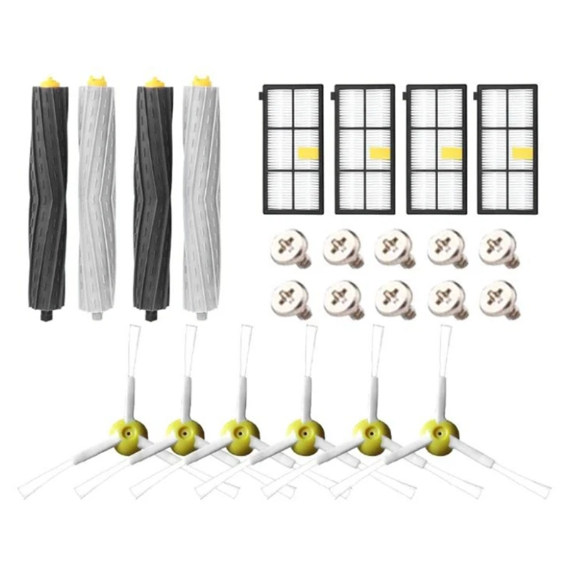 Топ!-щетки HEPA фильтры для IRobot Roomba 800 900 серии 860 870 880 890 960 980 990 Запчасти для робота-пылесоса комплект
Топ!-щетки HEPA фильтры для IRobot Roomba 800 900 серии 860 870 880 890 960 980 990 Запчасти для робота-пылесоса комплект