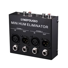 Компактный Hum Eliminator Box 4 канальный пассивный Базз Разрушитель