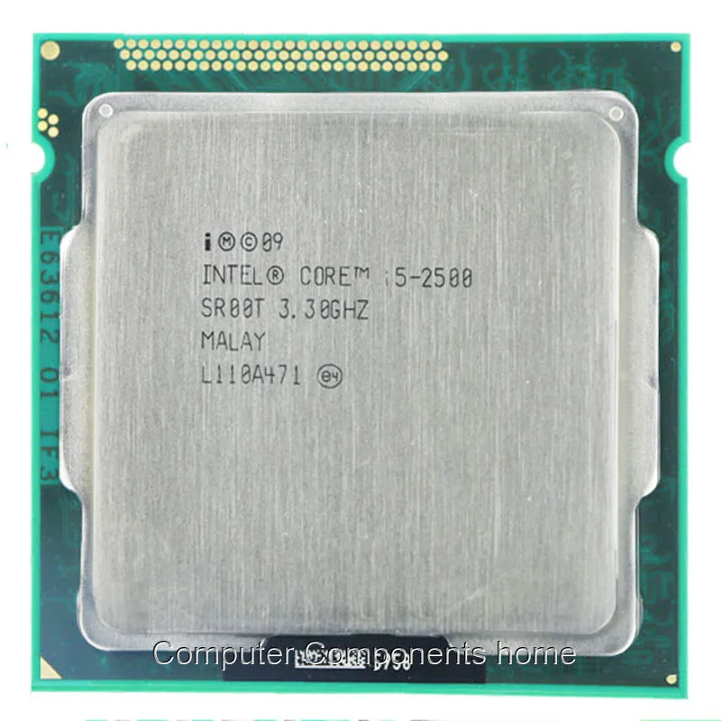 Процессор Intel Core для настольного ПК процессор 1155 i5 2500 четырехъядерный 3 ГГц 6 м