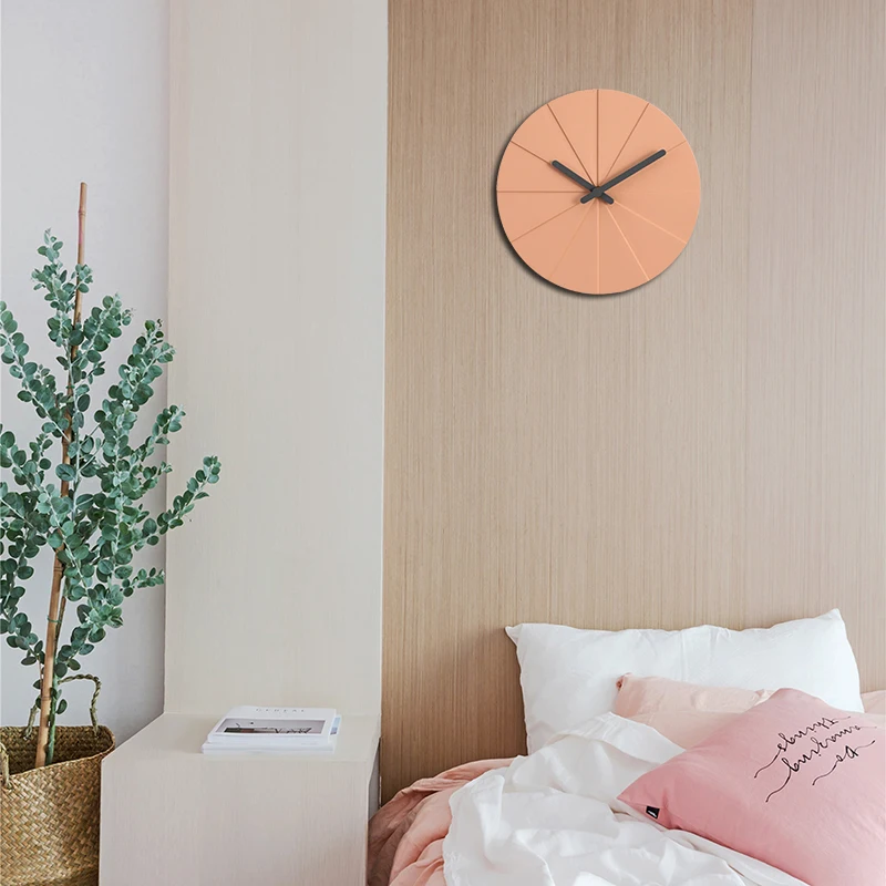 Minimalist Wall Clock Nordic Design Colored Personality Wall Clock Industrial Living Room Relogio De Parede Home Garden BL50WC
Minimalist Wall Clock Nordic Design Colored Personality Wall Clock Industrial Living Room Relogio De Parede Home Garden BL50WC