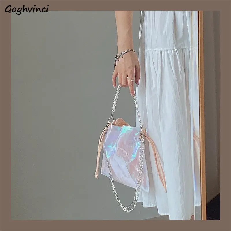 Женские сумки с ручками и лазерной сеткой, холщовые сумки с цепочкой и жемчугом, сумки через плечо для девушек, модные дизайнерские милые су...
Женские сумки с ручками и лазерной сеткой, холщовые сумки с цепочкой и жемчугом, сумки через плечо для девушек, модные дизайнерские милые су...