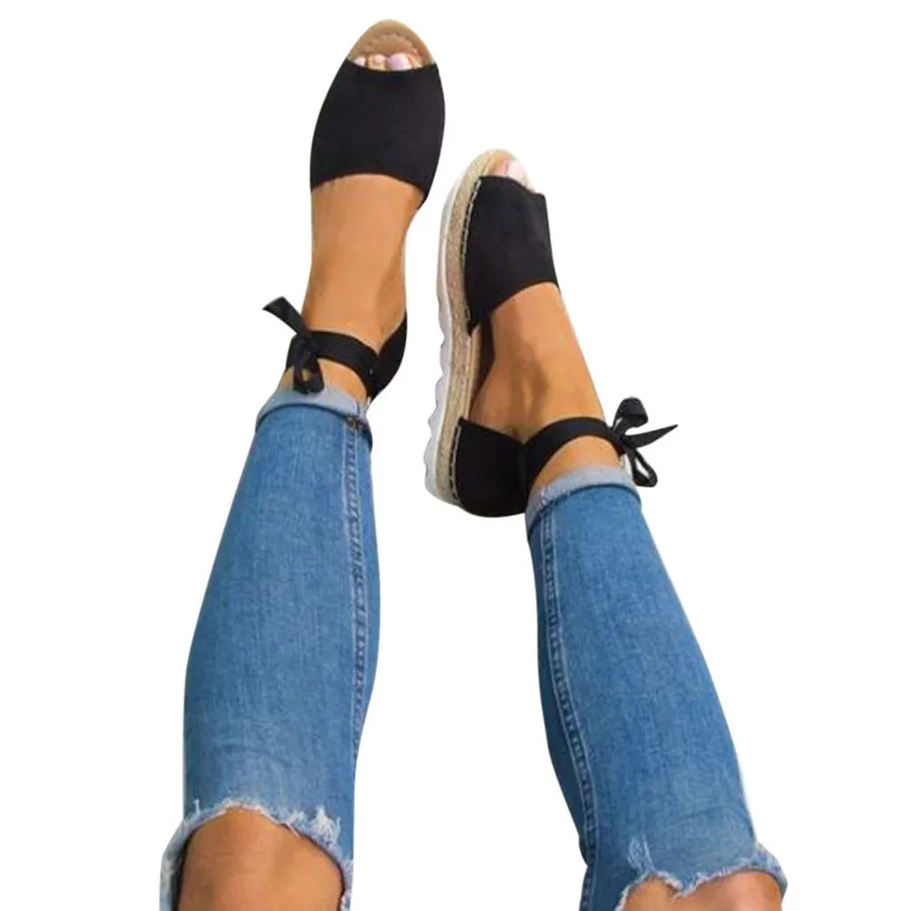 Women Fashion Solid Flock Peep Toe Cross Tied Thick Bottom Sandals Flatform Shoe High Quality Sexy Sandals Ladies Shoes
Women Fashion Solid Flock Peep Toe Cross Tied Thick Bottom Sandals Flatform Shoe High Quality Sexy Sandals Ladies Shoes