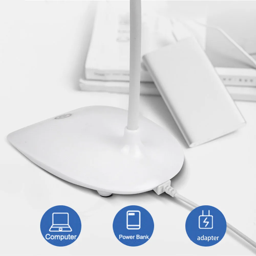 Touch Control 3 Modes Brightness Eye-caring LED With USB Modern Table Lamp Flexible Port For Living RoomLED Desk Lamp
Touch Control 3 Modes Brightness Eye-caring LED With USB Modern Table Lamp Flexible Port For Living RoomLED Desk Lamp