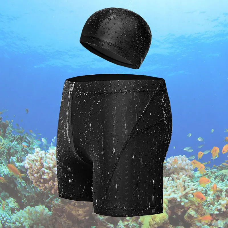NEW Men Shark Swimming Trunks With Cap Waterproof Quick-Drying Shorts Sexy Swimming Pool Sharkskin Game Swimwear Beach Swimsuit
NEW Men Shark Swimming Trunks With Cap Waterproof Quick-Drying Shorts Sexy Swimming Pool Sharkskin Game Swimwear Beach Swimsuit