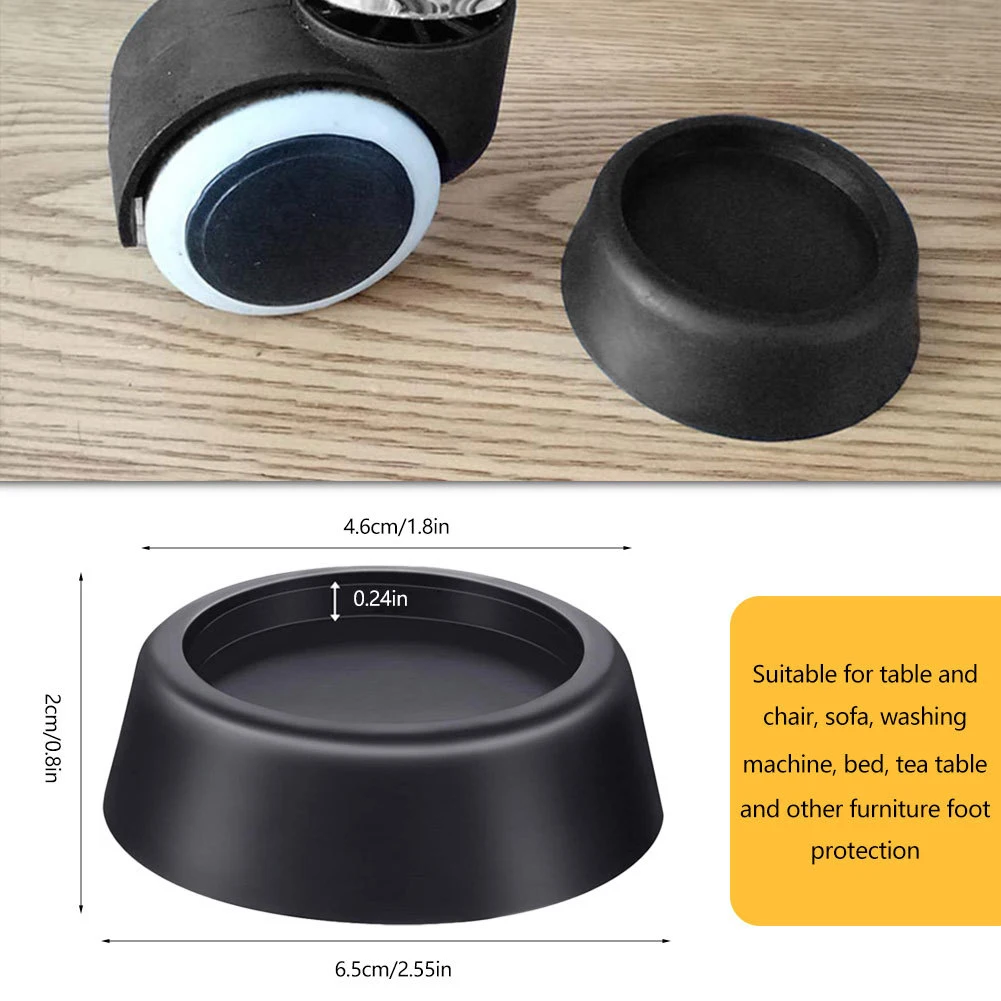 4Pcs Washing Machine Refrigerator Anti Vibration Pads Heavy Duty Shock Proof Anti-skid Foot Tailorable Mats Furniture Protectors
4Pcs Washing Machine Refrigerator Anti Vibration Pads Heavy Duty Shock Proof Anti-skid Foot Tailorable Mats Furniture Protectors