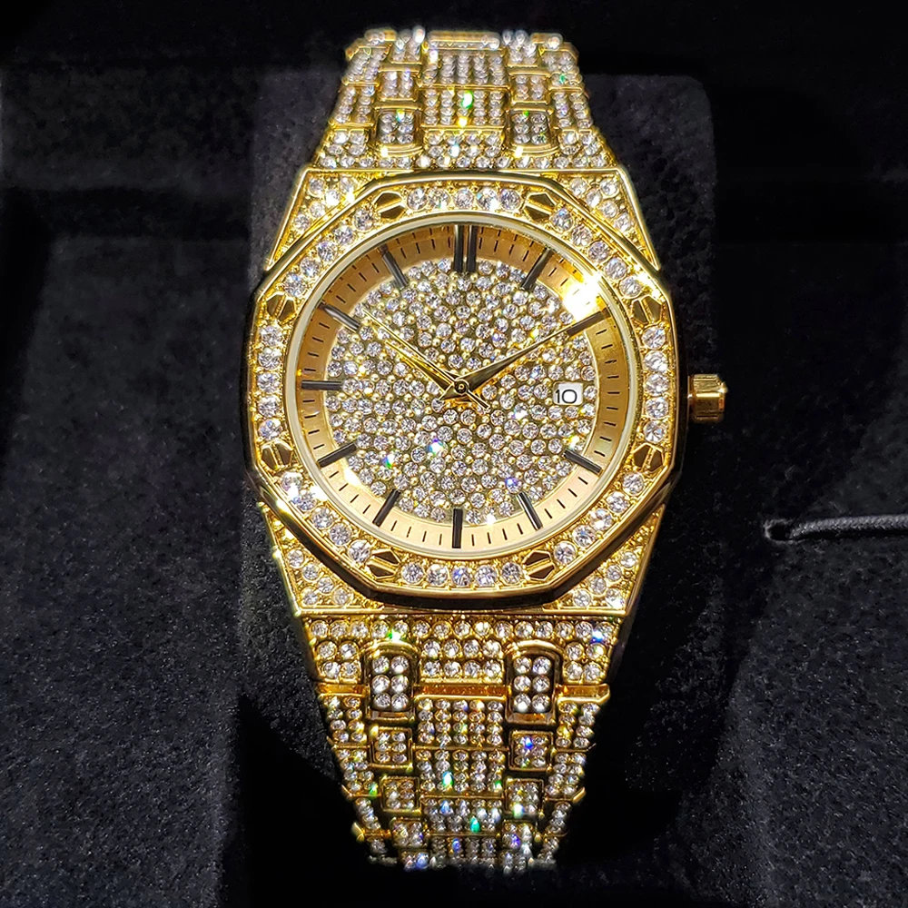 Hip Hop MISSFOX Mens Watch Gold Plated Quartz Clock Auto Date Top Luxury Brand Business Waterproof Streetwear Male Wrist Watches
Hip Hop MISSFOX Mens Watch Gold Plated Quartz Clock Auto Date Top Luxury Brand Business Waterproof Streetwear Male Wrist Watches