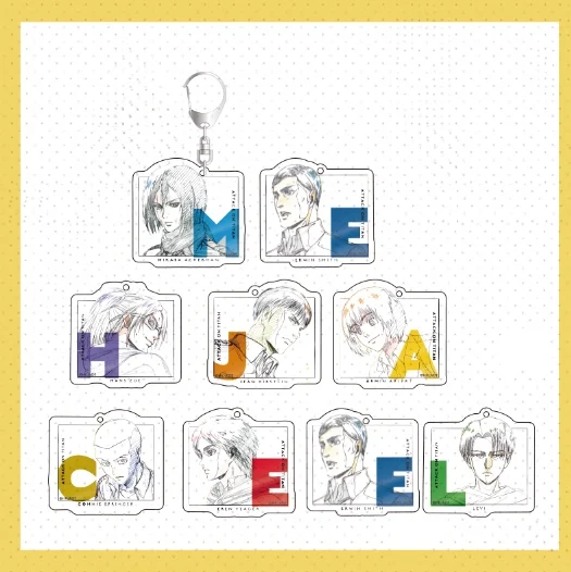 Anime Attack on Titan Eren Jäger Mikasa Ackerman Bags Pendant Keychain Acrylic Keyring Cosplay Decor Cartoon Charm Accessories
Anime Attack on Titan Eren Jäger Mikasa Ackerman Bags Pendant Keychain Acrylic Keyring Cosplay Decor Cartoon Charm Accessories