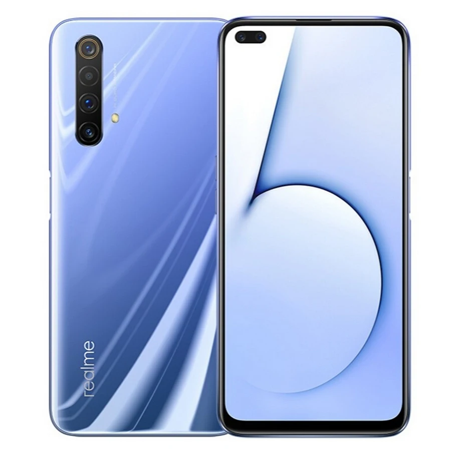 Мобильный телефон Realme X50 мобильный экран 6 57 дюйма 8 Гб ОЗУ 128 ПЗУ Snapdragon 76