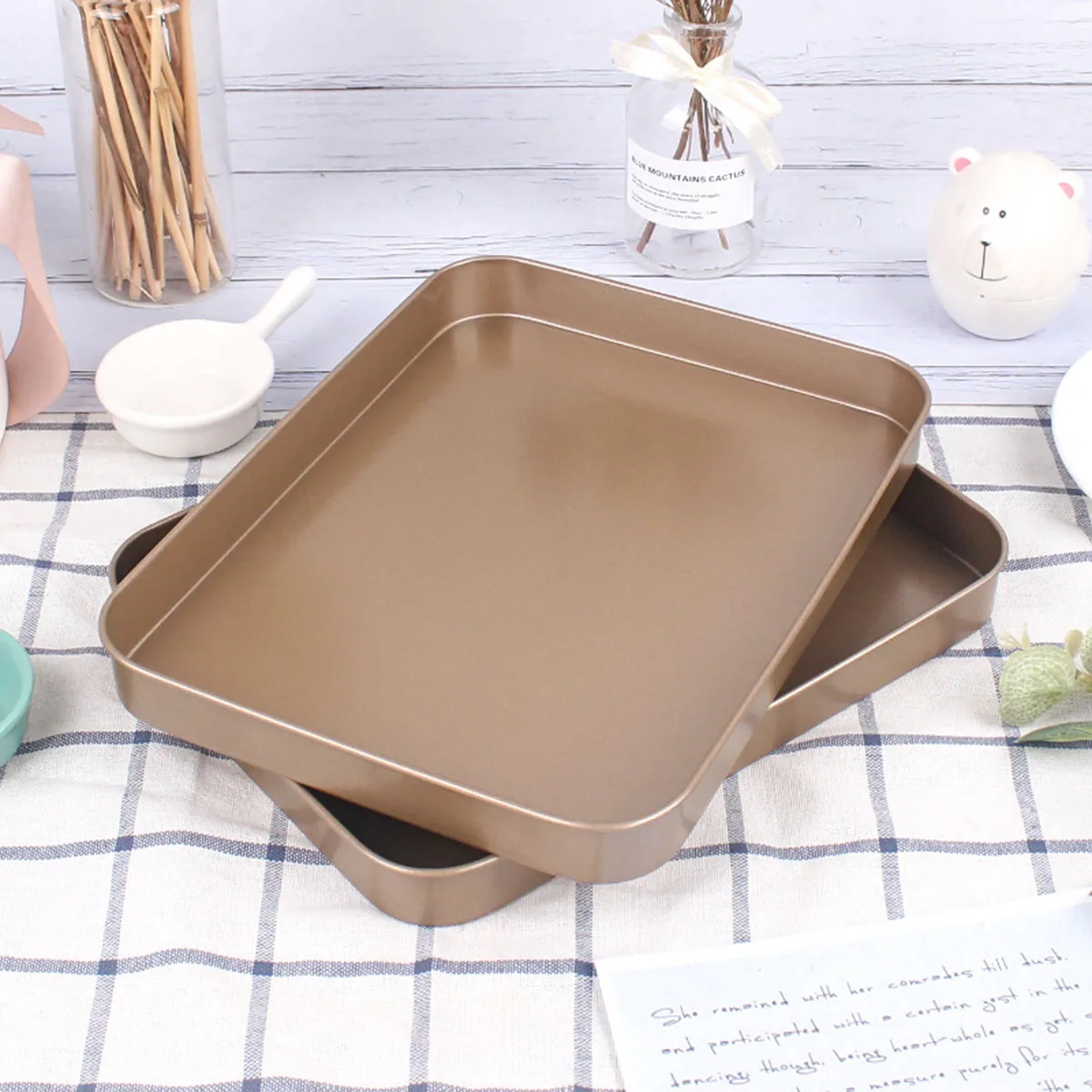 10-Inch Non-Stick Baking Pan Frying Pan Non-Stick French Fries Basket Baking Pan Grilling Net Kitchen Tools
10-Inch Non-Stick Baking Pan Frying Pan Non-Stick French Fries Basket Baking Pan Grilling Net Kitchen Tools