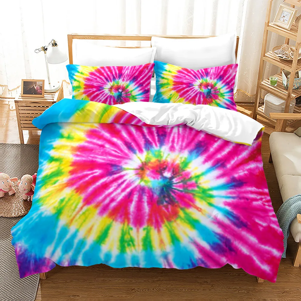 Rainbow Tie Dye Bedding Set Psychedelic Comforter Cover Bohemian Duvet Cover Psychedelic Swirl Bedspread Cover Bedroom Decor
Rainbow Tie Dye Bedding Set Psychedelic Comforter Cover Bohemian Duvet Cover Psychedelic Swirl Bedspread Cover Bedroom Decor