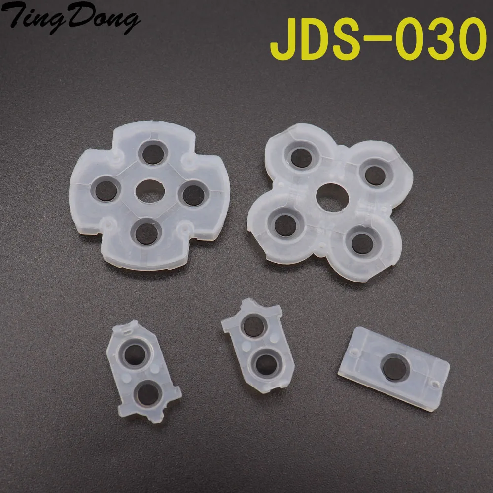 TingDong 3PCS For PS4 Controller Conductive Silicone Rubber Pads for Dualshock 4 JDS JDM 030 D Pad Button
TingDong 3PCS For PS4 Controller Conductive Silicone Rubber Pads for Dualshock 4 JDS JDM 030 D Pad Button