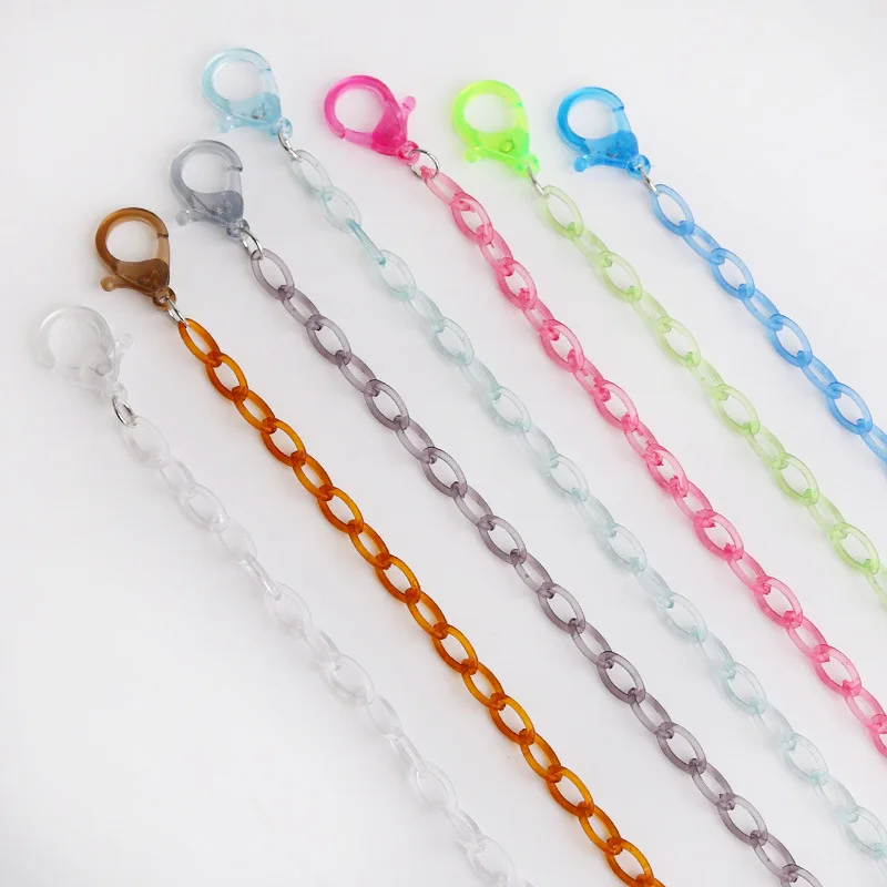 Children Masks Chain Creative Cartoon Transparent Colorful Acrylic Mask Rope Holder Eyeglass Accessories for Kids Student 
Children Masks Chain Creative Cartoon Transparent Colorful Acrylic Mask Rope Holder Eyeglass Accessories for Kids Student