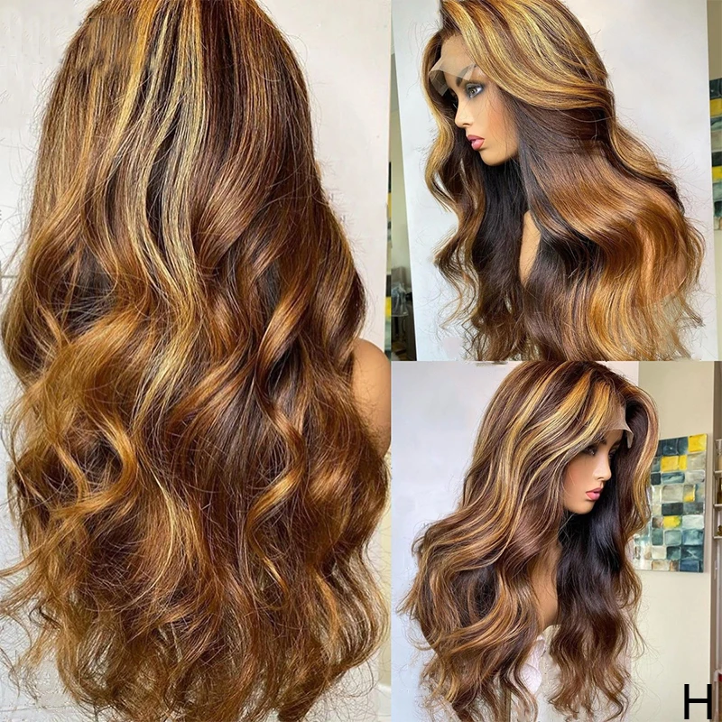 Remy Ombre Honey Blonde Body Wave Highlight 13X4 Lace Front Human Hair Wigs For Black Women With Babyhair Preplucked Brazilian
Remy Ombre Honey Blonde Body Wave Highlight 13X4 Lace Front Human Hair Wigs For Black Women With Babyhair Preplucked Brazilian