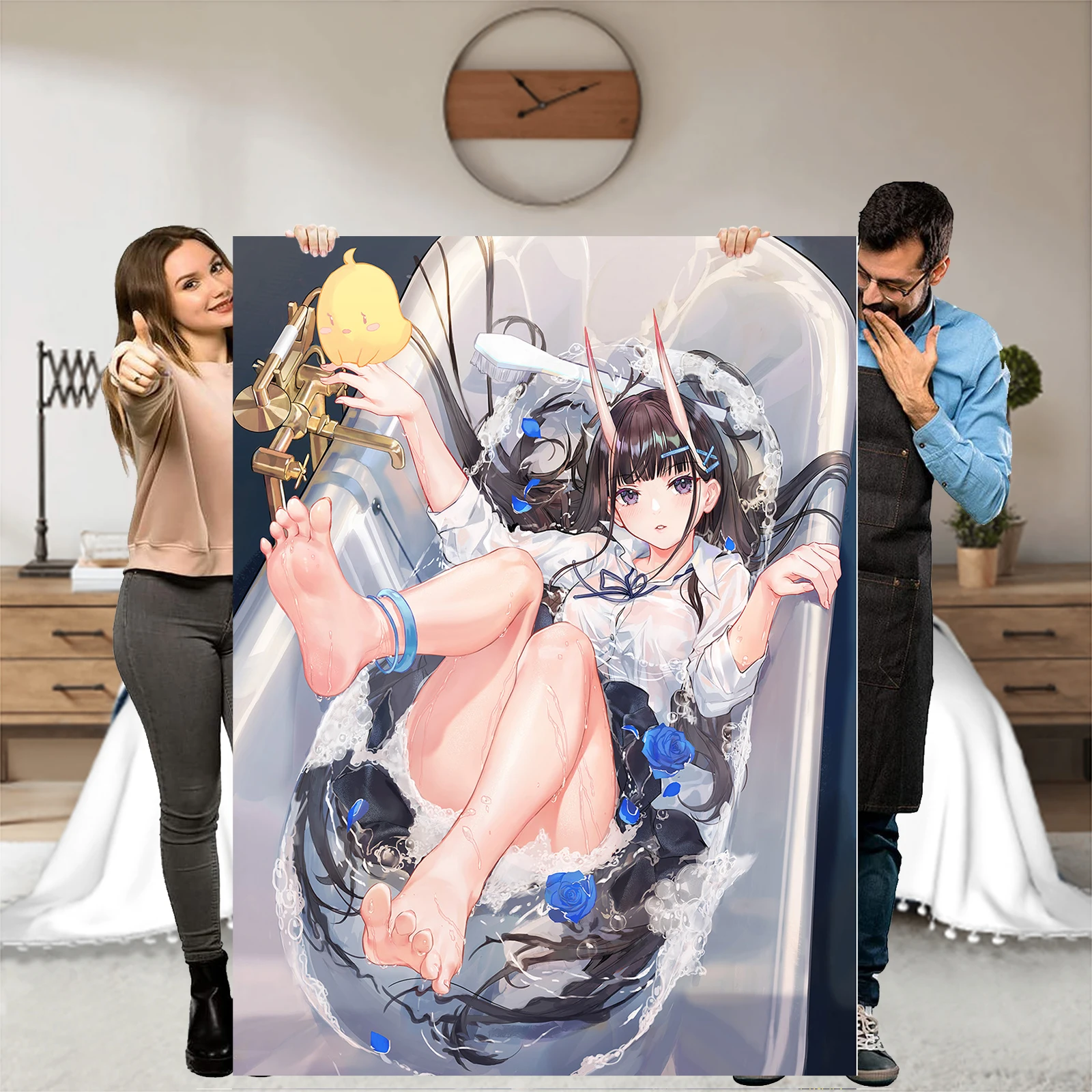Azur Lane Blanket Doujinshi Art CG Throw Adult Artist Sofa Blankets Hentai Anime Comic Sexy Doujin Poster Flannel Fleece Throws
Azur Lane Blanket Doujinshi Art CG Throw Adult Artist Sofa Blankets Hentai Anime Comic Sexy Doujin Poster Flannel Fleece Throws