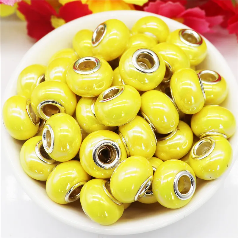 10Pcs 14x8mm Silver Plated Big Hole Acrylic Beads Circle Space Beads for DIY Jewelry Making Fit Pandora Bracelet Pendant Charms
10Pcs 14x8mm Silver Plated Big Hole Acrylic Beads Circle Space Beads for DIY Jewelry Making Fit Pandora Bracelet Pendant Charms