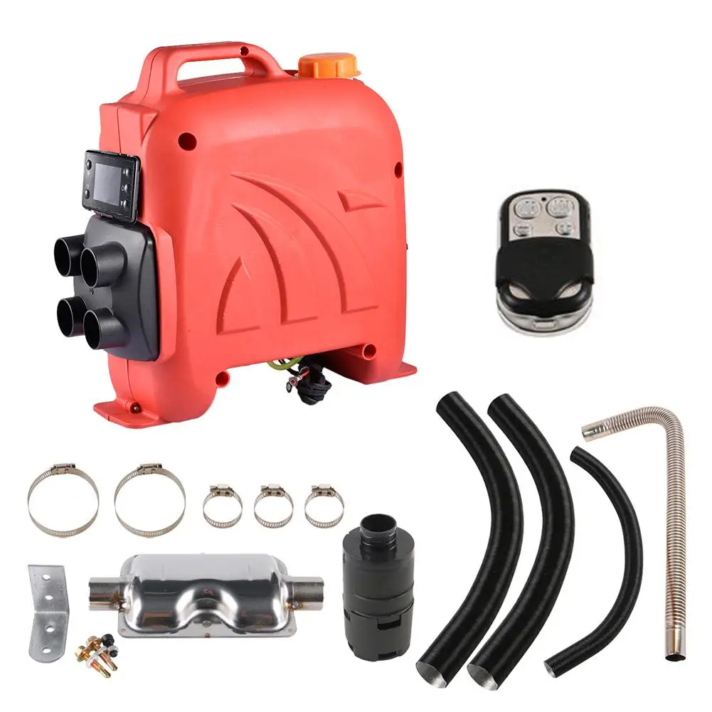 Diesel Air Heater 5KW 12/24V All In One Car Parking Heater 4 Holes Parking Fuel Heater For Trucks Moter Boat Car Remote Control
Diesel Air Heater 5KW 12/24V All In One Car Parking Heater 4 Holes Parking Fuel Heater For Trucks Moter Boat Car Remote Control